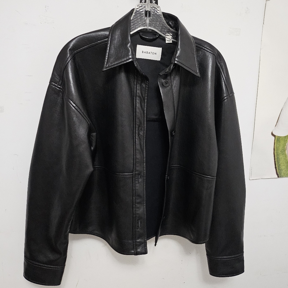 Babaton Faux Leather Jacket